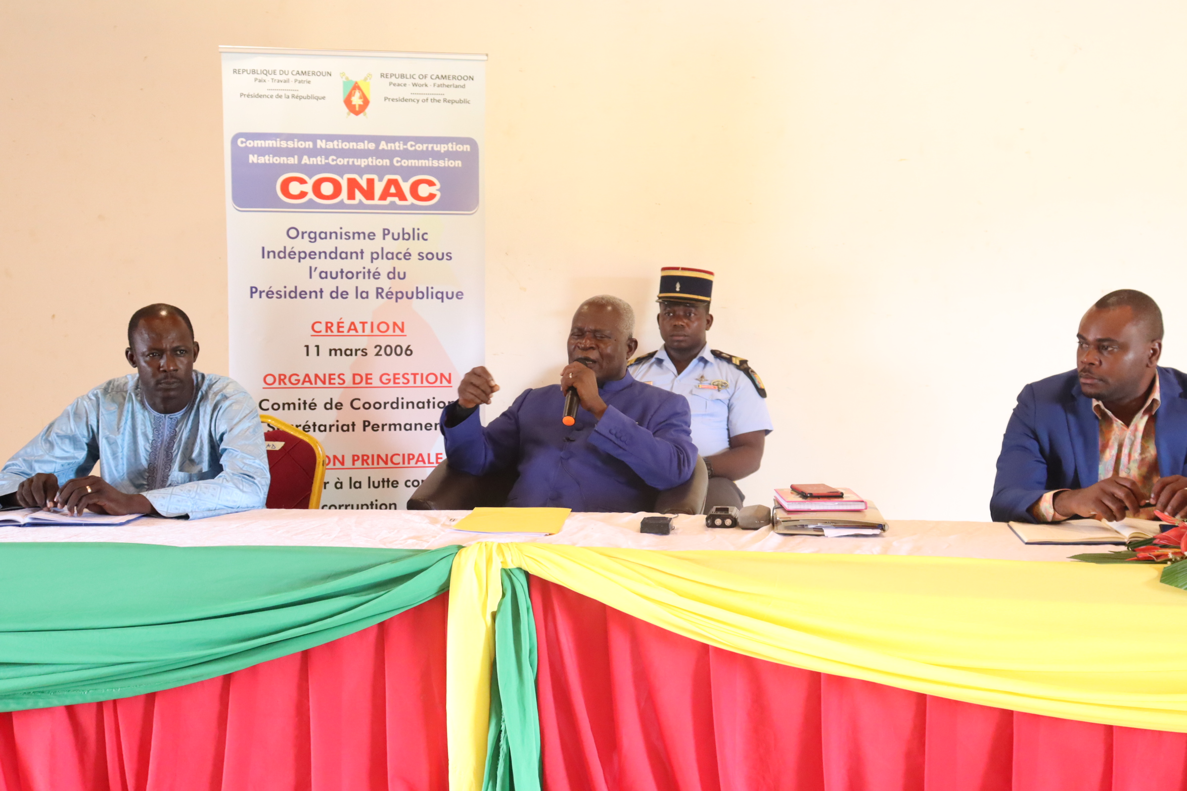 CONAC Anti- Corruption Clinic in Bertoua.